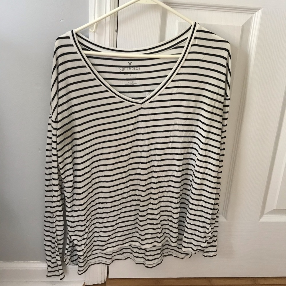 American Eagle striped shirt